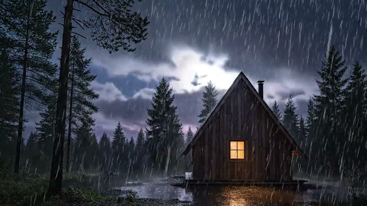 Rain Sounds on Sounds | Heavy Rain Ambience for Deep Sleep, Study, Relaxation & Meditation