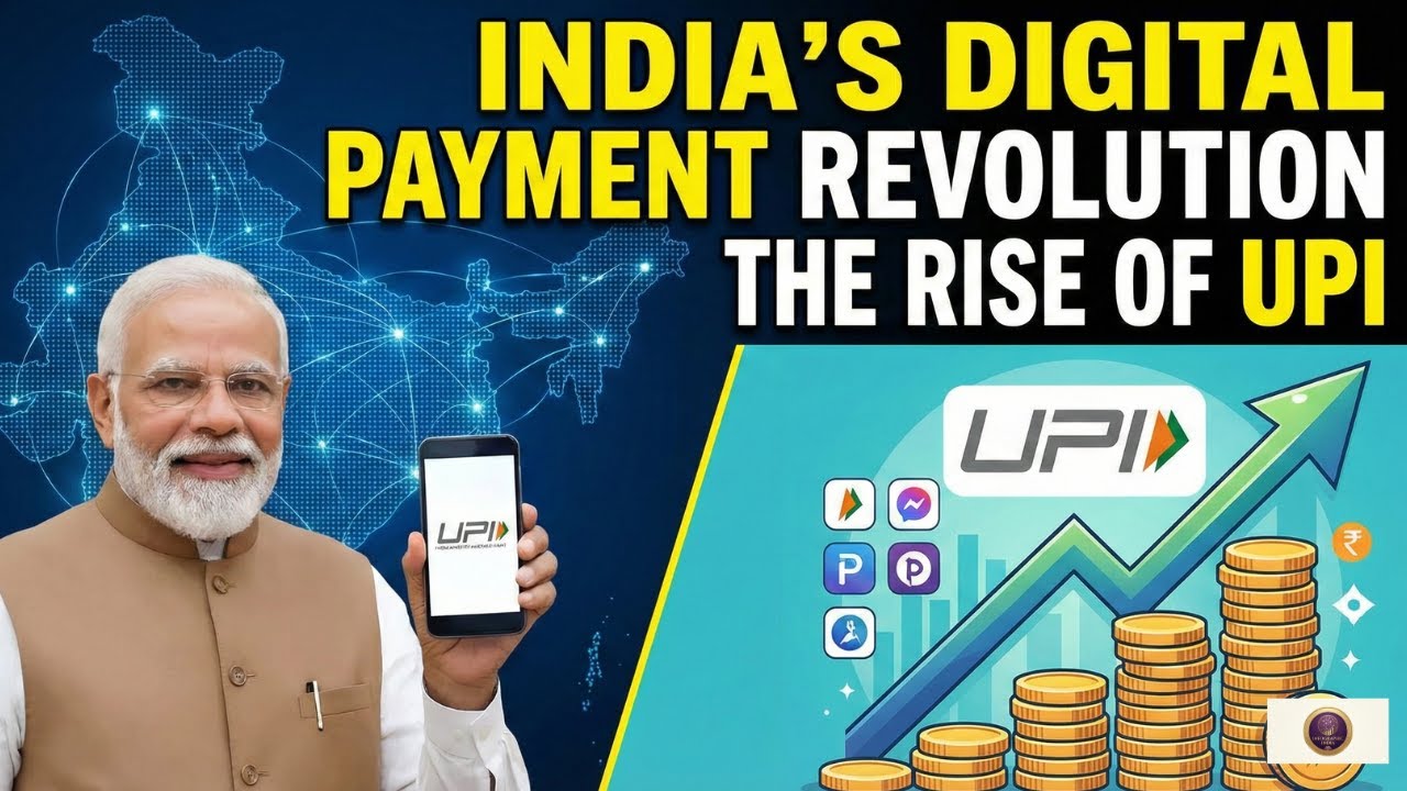 India's Digital Payment Revolution: The Rise of UPI @Infographicindia