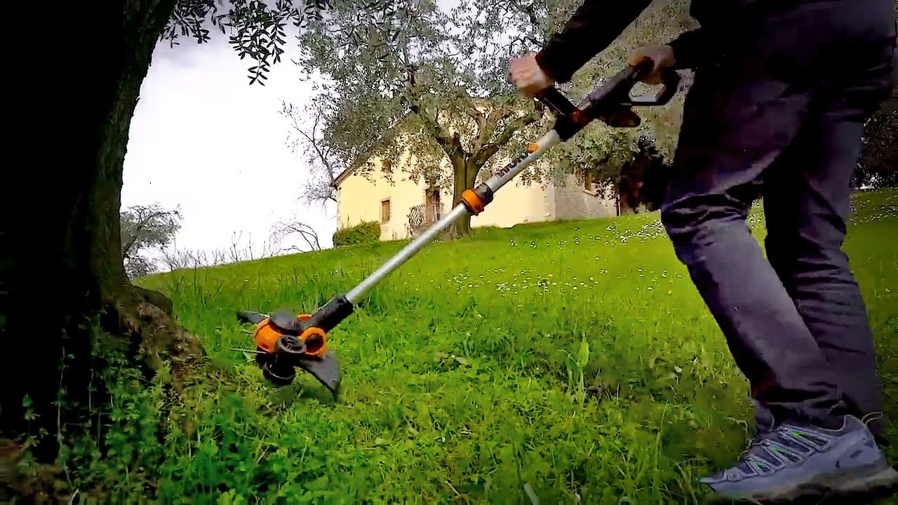 Триммер аккумуляторный WORX WG163E, 20V