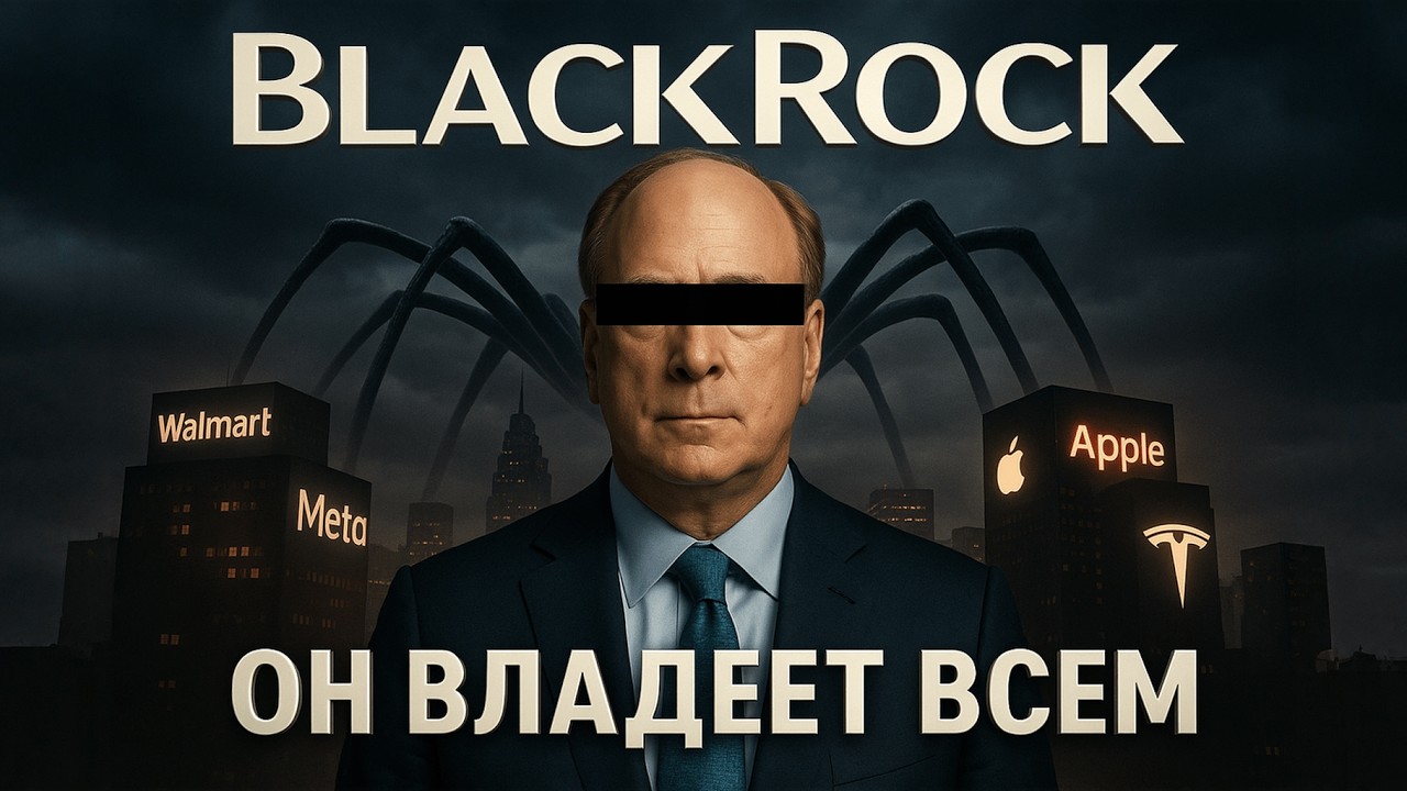 BLACKROCK управляет ТВОЕЙ ЖИЗНЬЮ, а ты даже НЕ ЗНАЕШЬ ЭТОГО