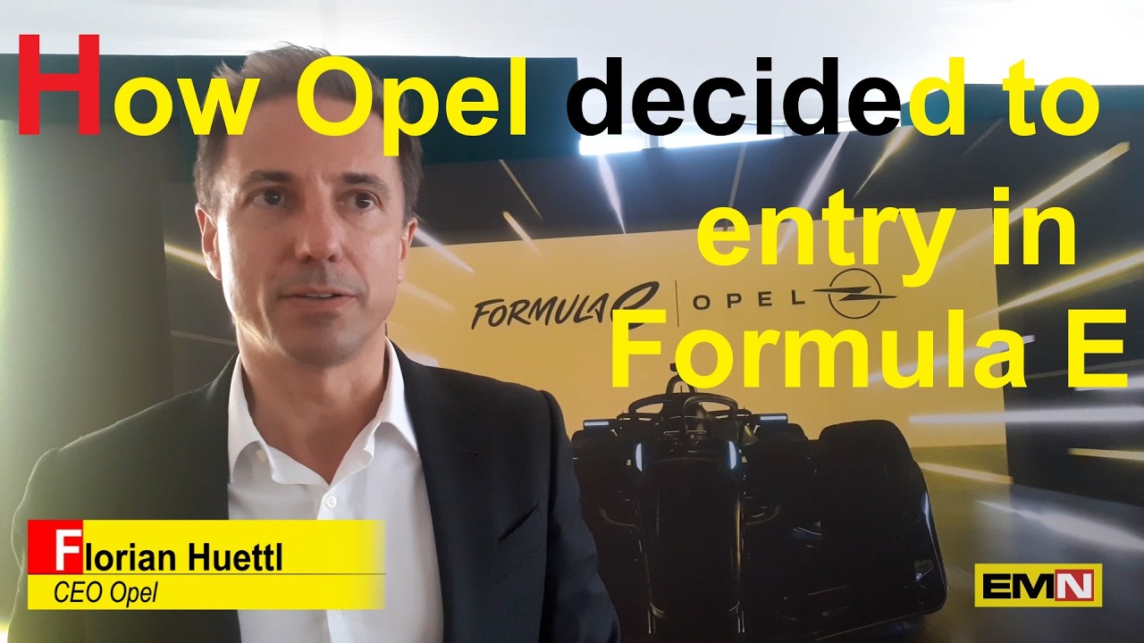 The Opel CEO Florian Huettl speaks about the decision to entry in Formula E