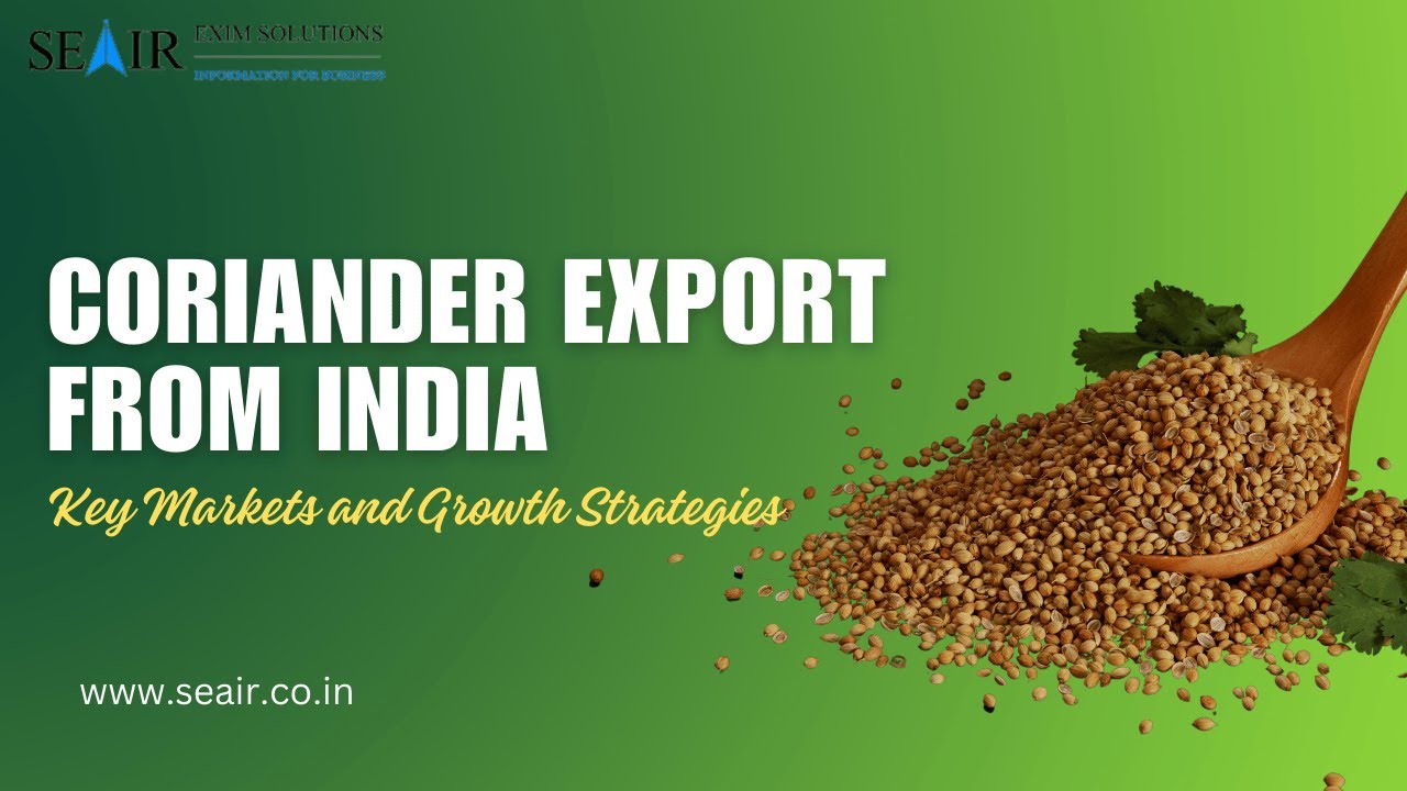 Coriander Export from India: Key Markets and Growth Strategies