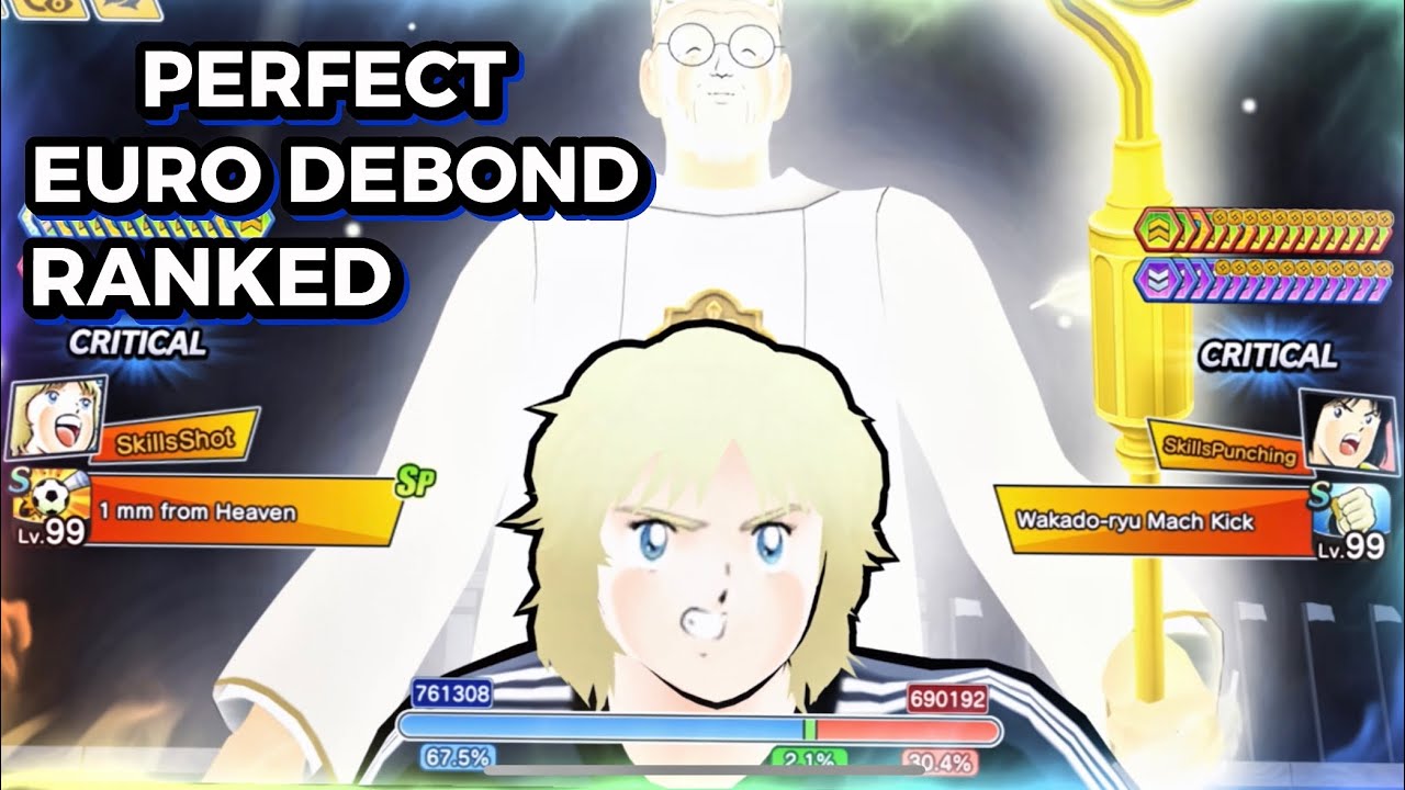 MICHAEL CARRY GAME, RANKED WITH PERFECT EURO DEBOND. CAPTAIN TSUBASA DREAM TEAM