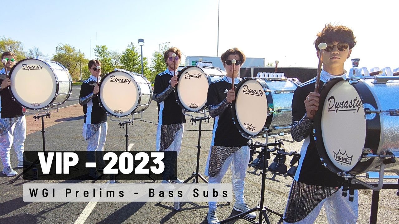 Vigilantes Indoor Percussion 2023 - Bass Subs