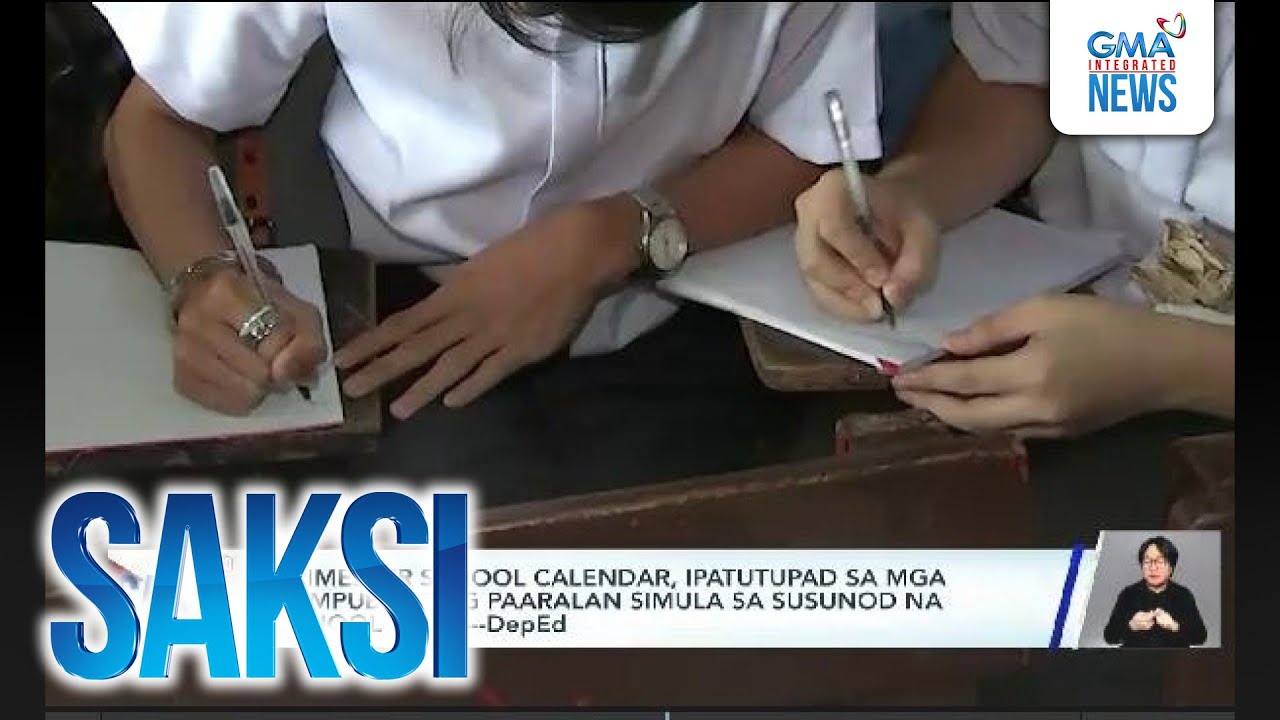 Trimester school calendar, ipatutupad sa mga pampublikong paaralan simula... | Saksi