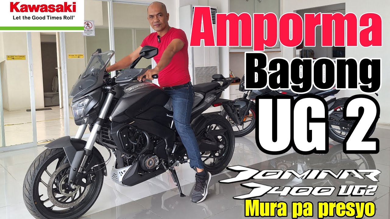 Pinaka Murang Big Bike 2023 Kawasaki Dominar 400 UG 2  Price & Installment - Actual unit Review