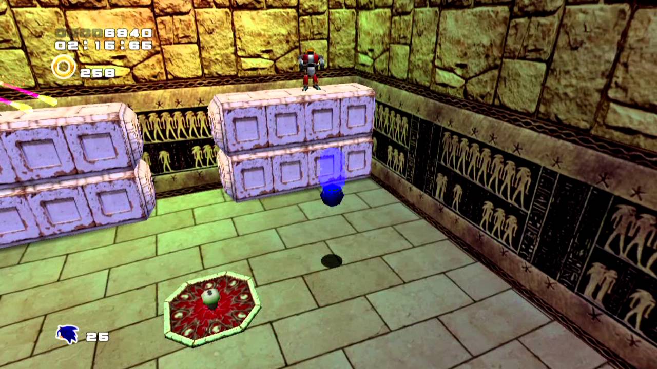 Sonic Adventure 2: Pyramid Cave Mission #1 - A Rank
