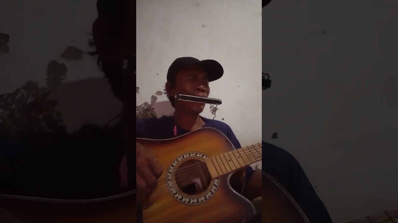 ada pelangi di matamu-jamrud"gitar harmonika cover"