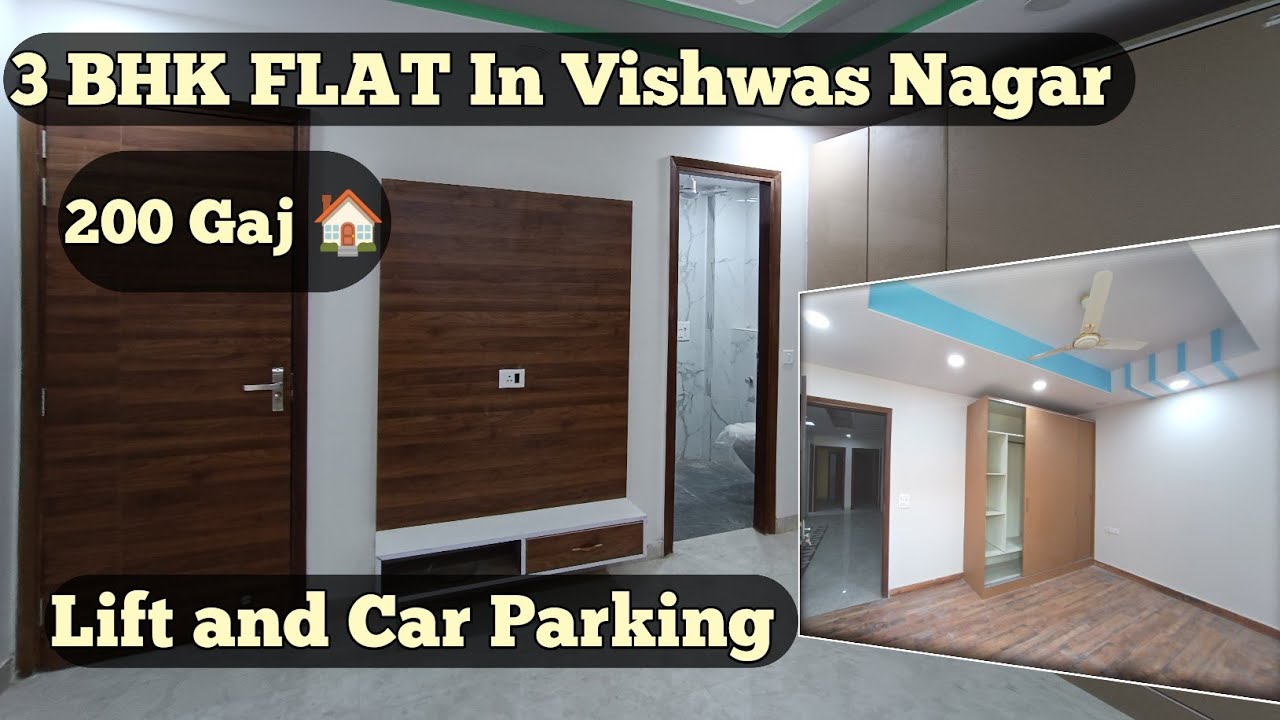 200 Gaj 3 BHK FLAT In Shahdara Vishwas Nagar| #digital #trending #realestate | 8377088800