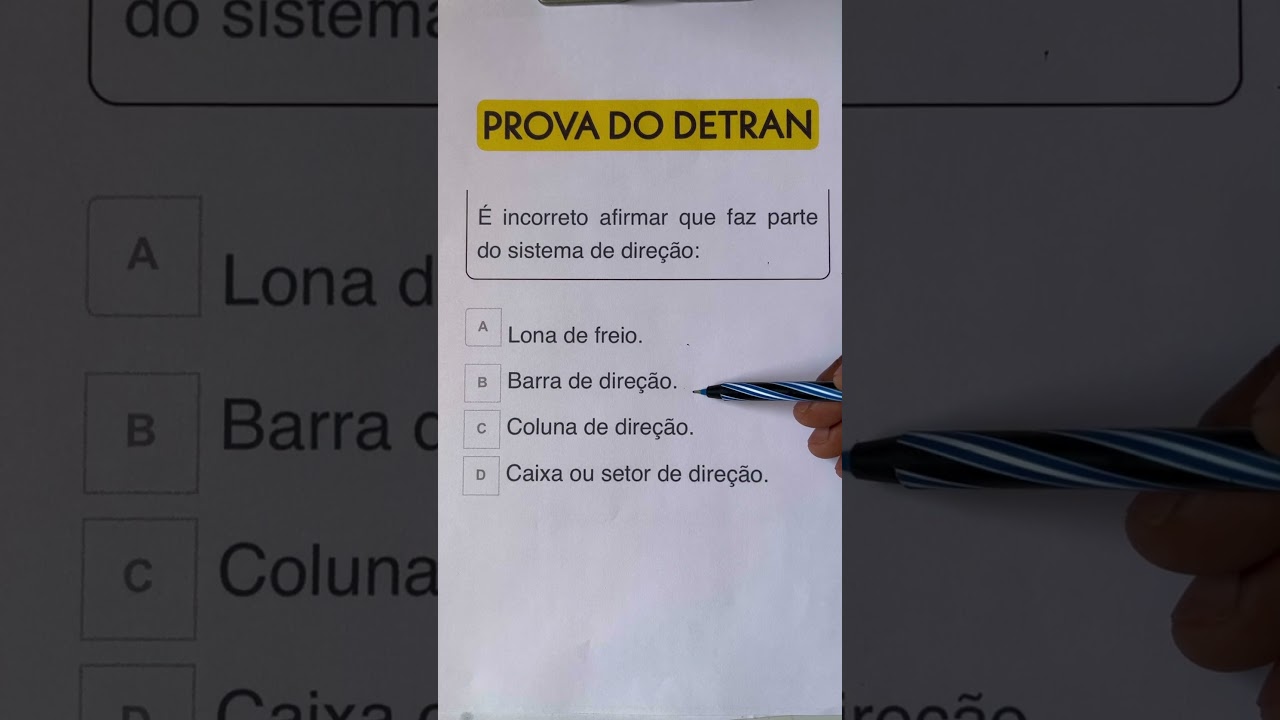 Prova te&oacute;rica detran 2025, prova do detran 2025, como passar na prova te&oacute;rica do detran 2025, cnh