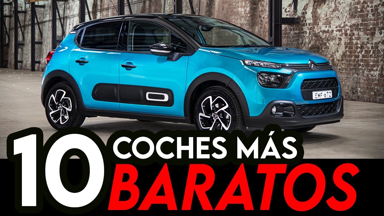 🚗 Los 10 coches más BARATOS de 2023 💰 Mejores coches baratos y potentes para comprar en 2023 🚀