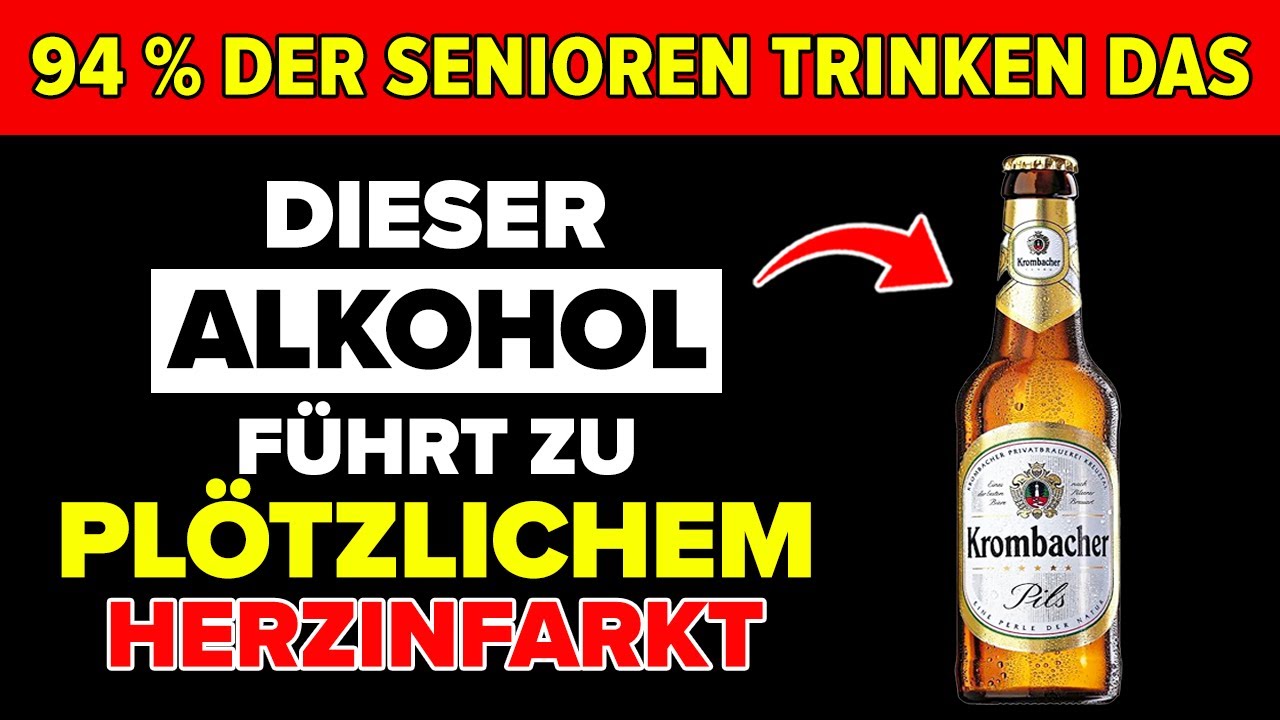 4 Alkohol-sorten,die Sie besser NIE anfassen sollten–und 4 bessere für Senioren–(Sie wurden GEWARNT)