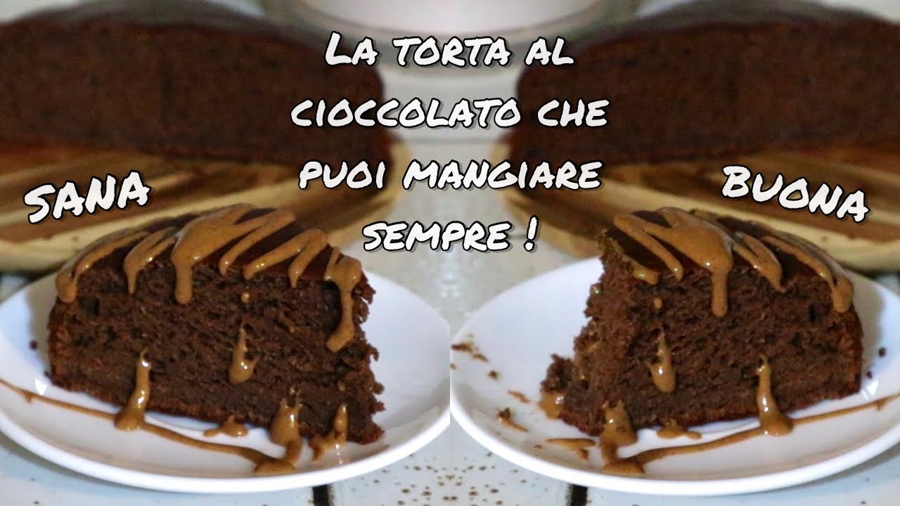 RICETTA TORTA AL CIOCCOLATO HEALTHY *BUONISSIMA* AM
