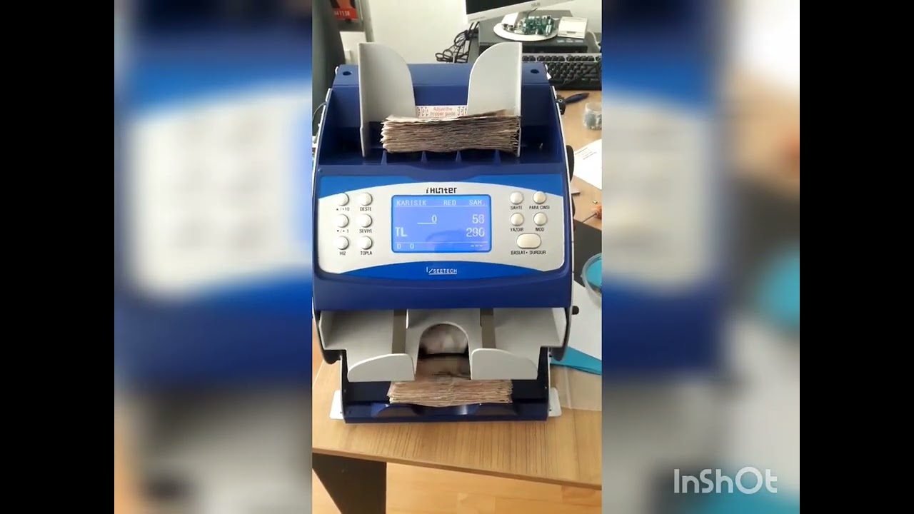 I-Hunter 2600 Karışık Para Sayma Makinesi Yenilenmiş (Cıs 2 Teknoloji ) Makine Videoları