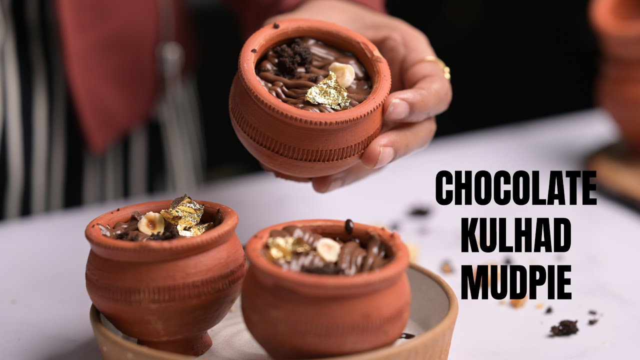 CHOCOLATE KULHAD MUDPIE | Holi special