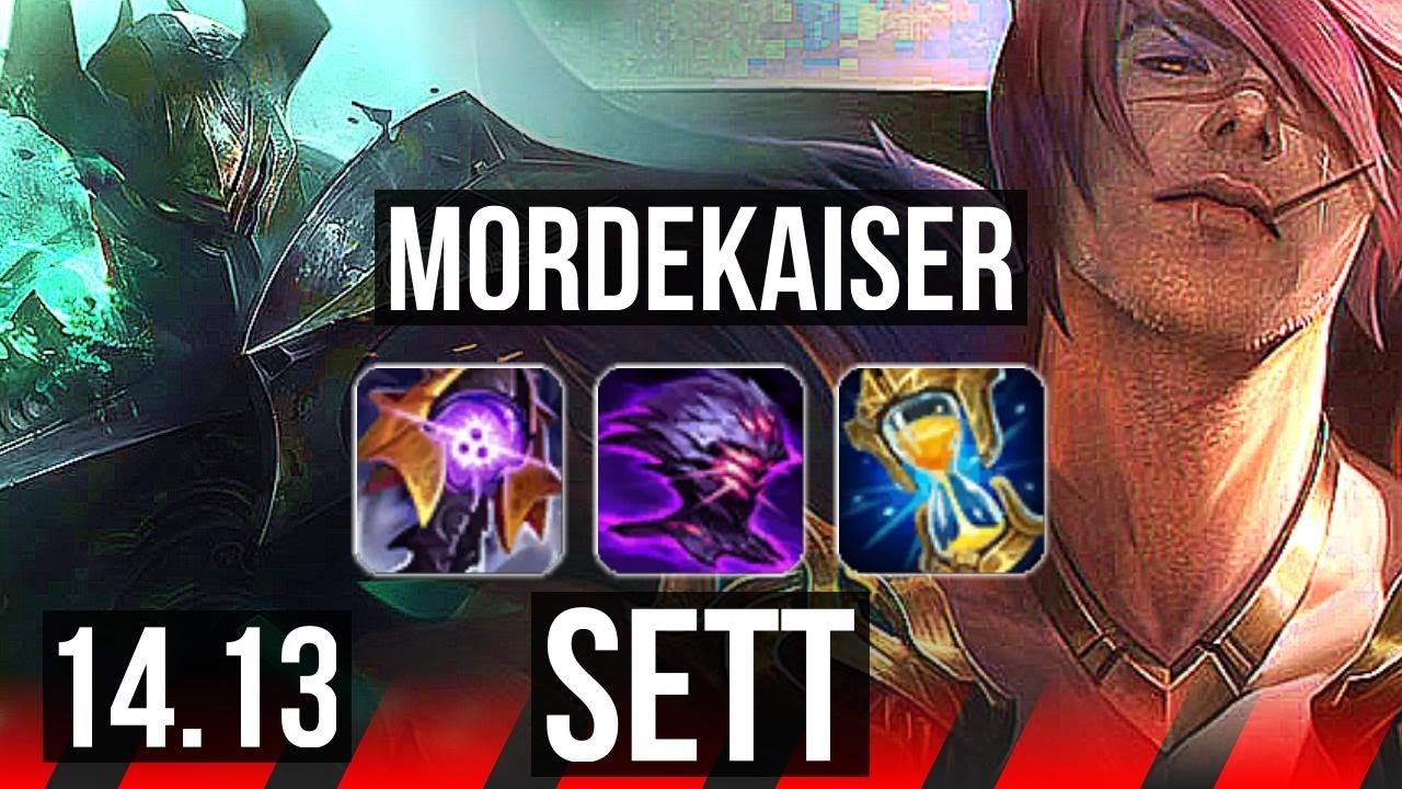 MORDEKAISER vs SETT (TOP) | 7k comeback | VN Diamond | 14.13
