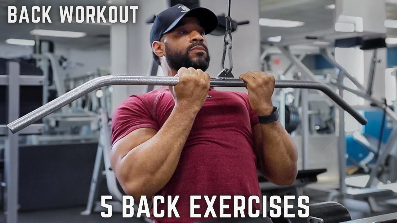 Try This Back Workout Using These Back Exercises For A Bigger Back | 5 Back Exercises