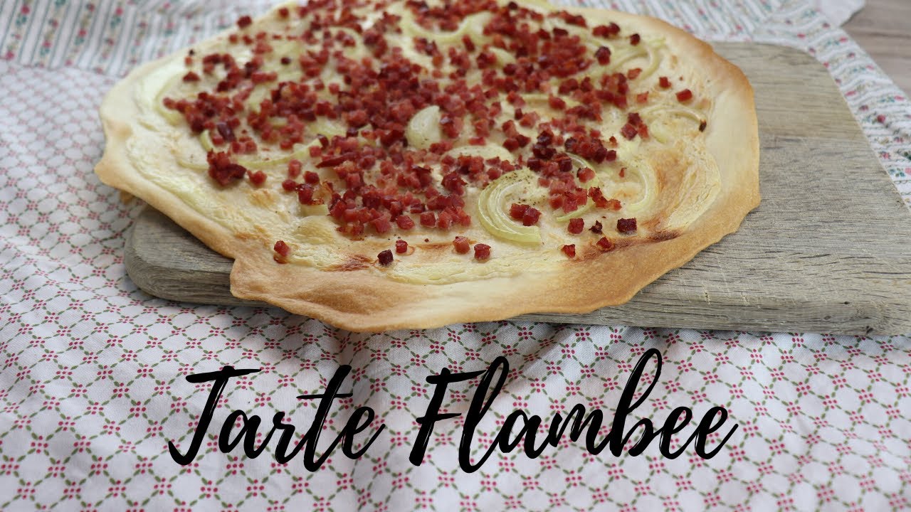 Tarte Flambée Recipe | Very Tasty