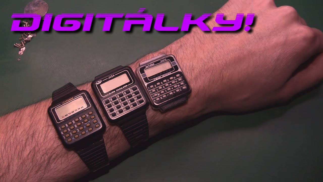 Kříšení starých hodinek s kalkulačkou
