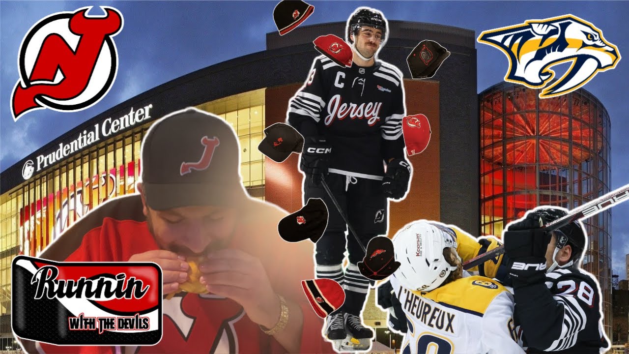 NJ Devils vs. Nashville Predators VLOG From Prudential Center 11/25/24