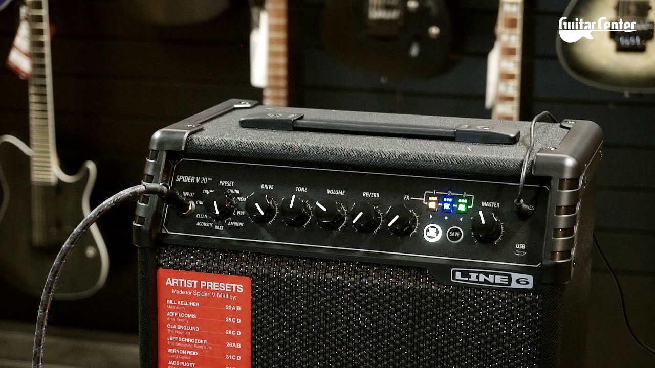 Line 6 Spider V 20 MkII | Guitar Center PL
