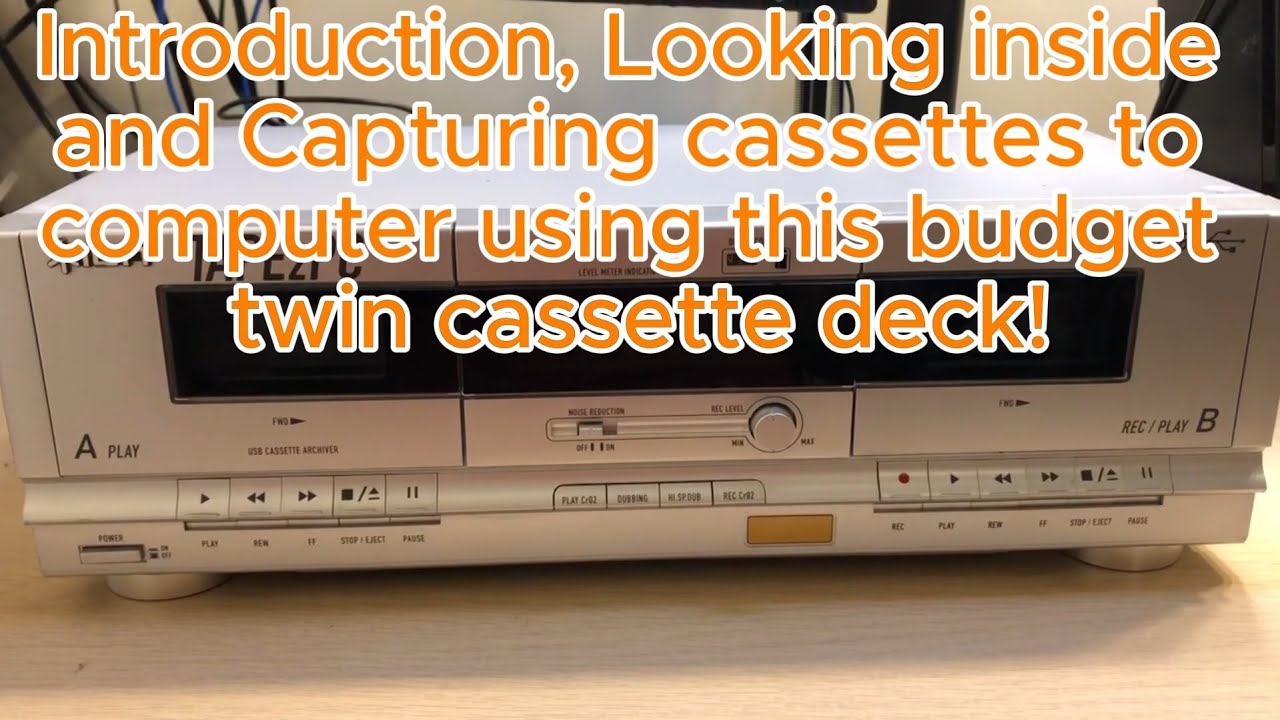 ION USB Twin Cassette Take apart & any good for recording tapes?