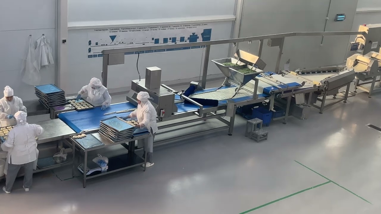 Borek production #foodfactory #machine #process #borek 