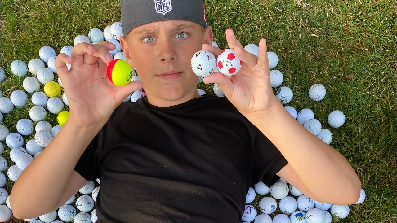 Letar efter golfbollar på tobo gk sjukt resultat så titta till slutet