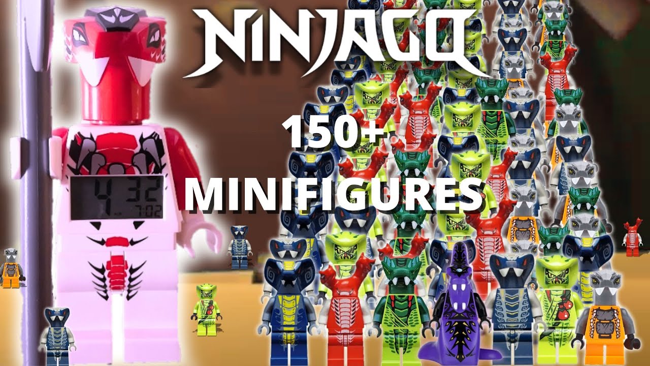 HUGE NINJAGO SERPENTINE ARMY