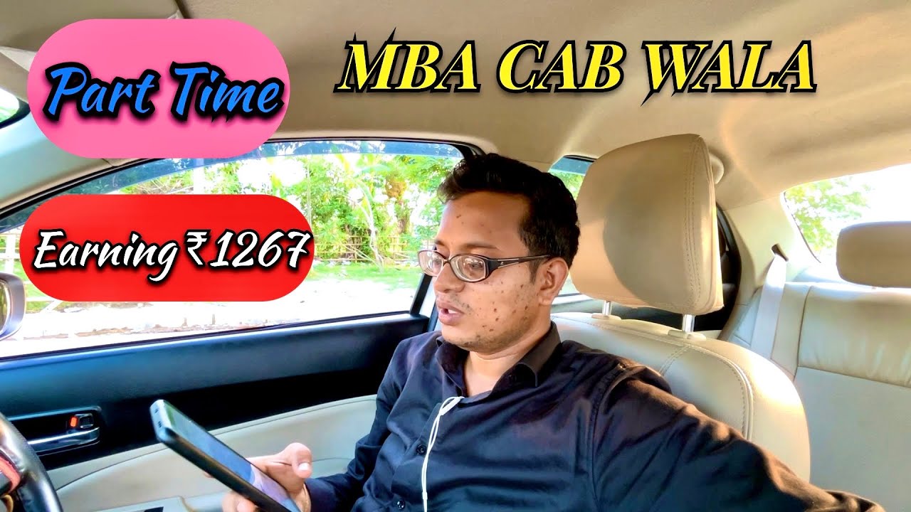 Part Time Ola Uber Earning Rs 1267/- in 4 hours | Cab Business Kolkata | #vlog