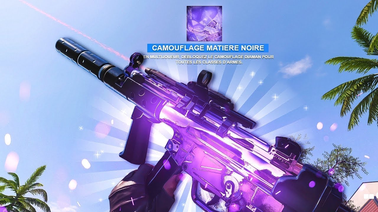 J'AI DEBLOQUER LE CAMOUFLAGE DARK MATTER 