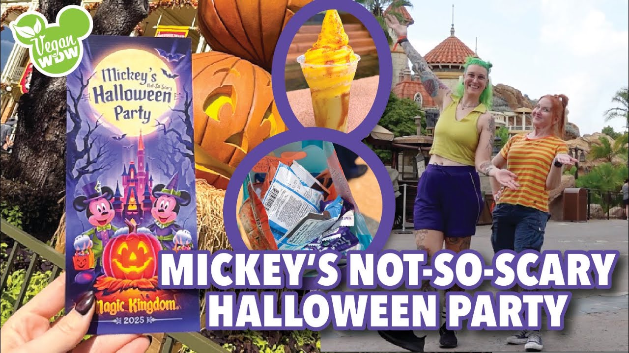 Mickey's Not-So-Scary Halloween Party 2025 Vegan and Allergy Experience