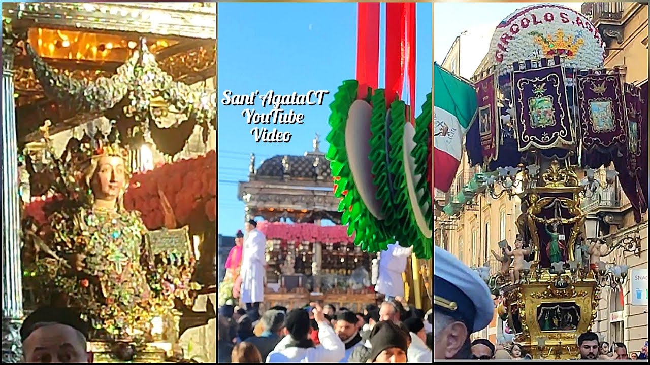 Festa di Sant'Agata ~ Mattina del 4 Febbraio 2024 • Catania