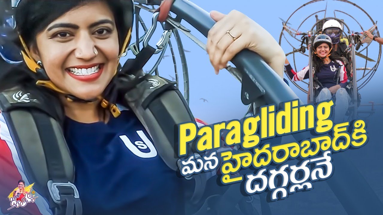 First time Paragliding Ride | Flying Adventure | Trip | #Paragliding | Near Hyderabad | Jyothakka