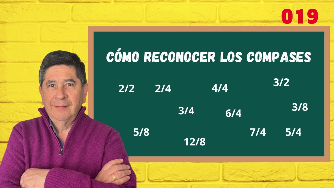 019 NUEVO CURSO PARA IDENTIFICAR LOS COMPASES. RECONOZCA EL COMPÁS DE SUS CANCIONES FAVORITAS.