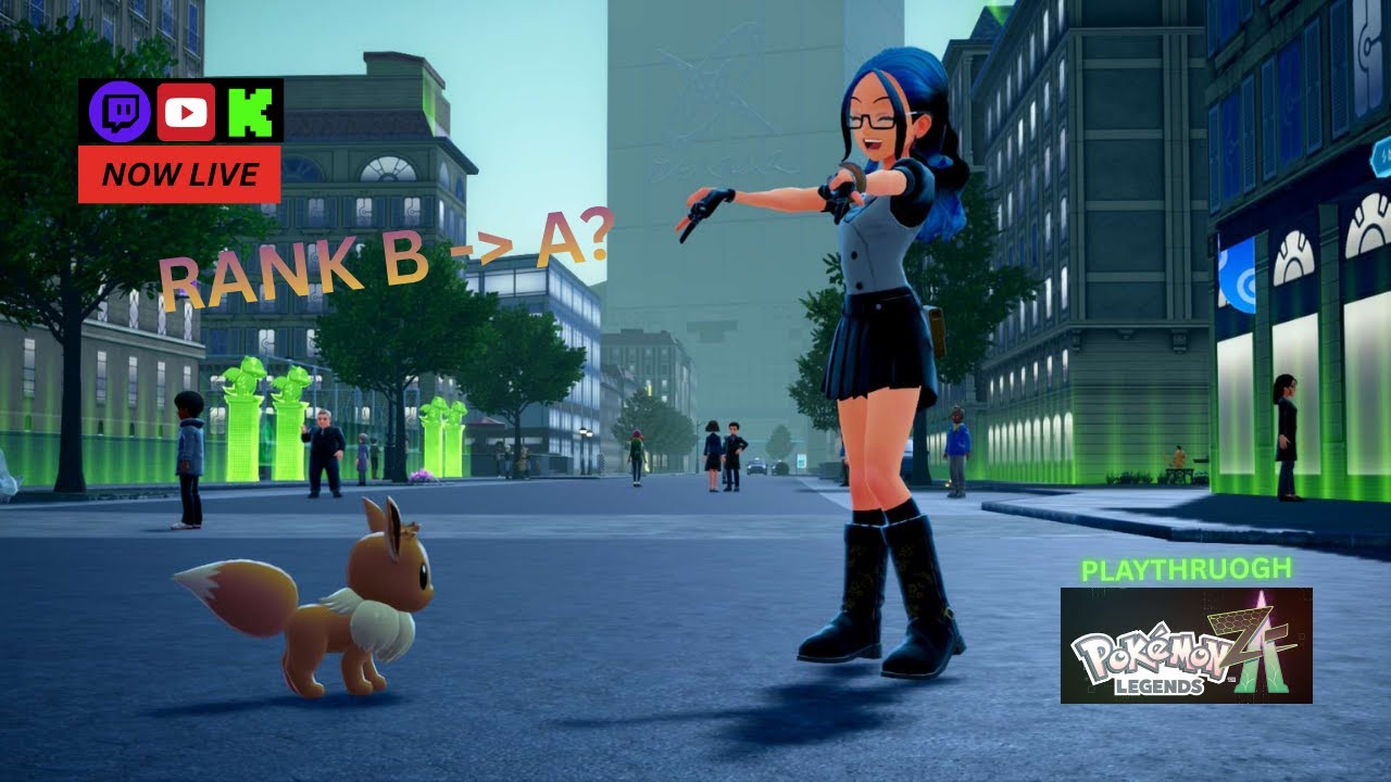 A‑Rank Grind in Pokémon Legends ZA! - LIVE!