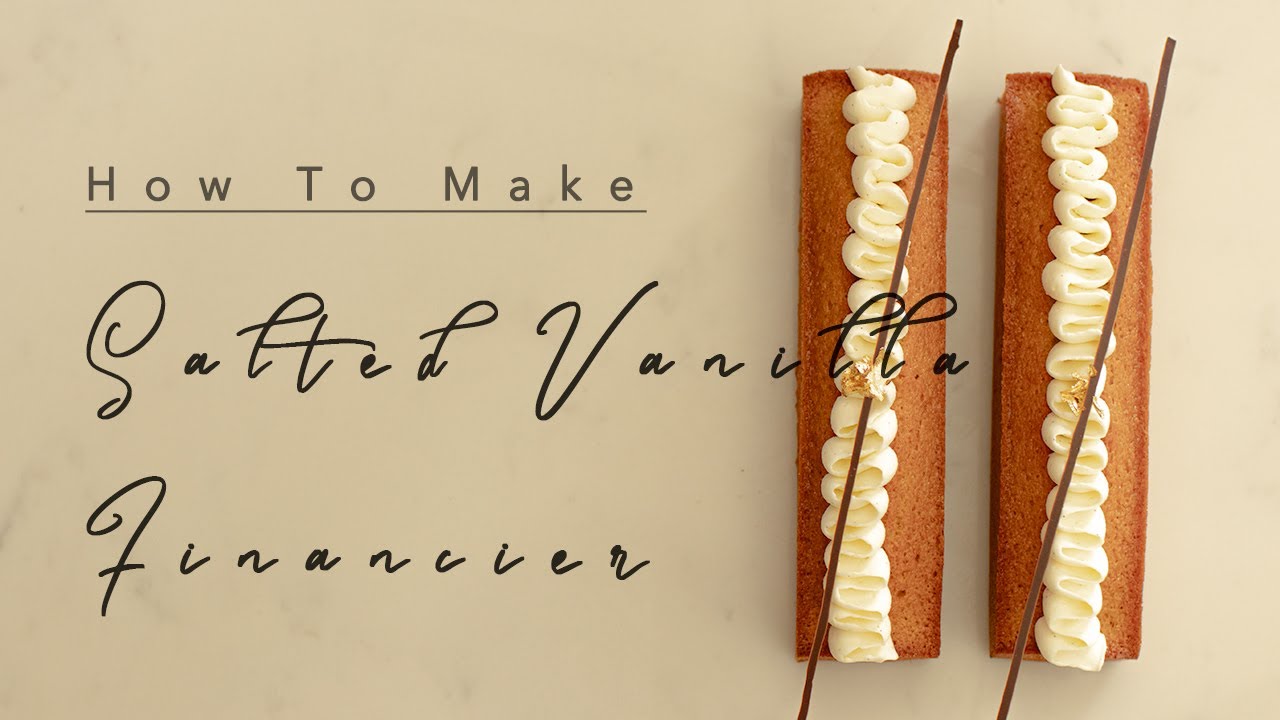 Salted Vanilla Financier I 솔티드 바닐라 피낭시에 I On The Table