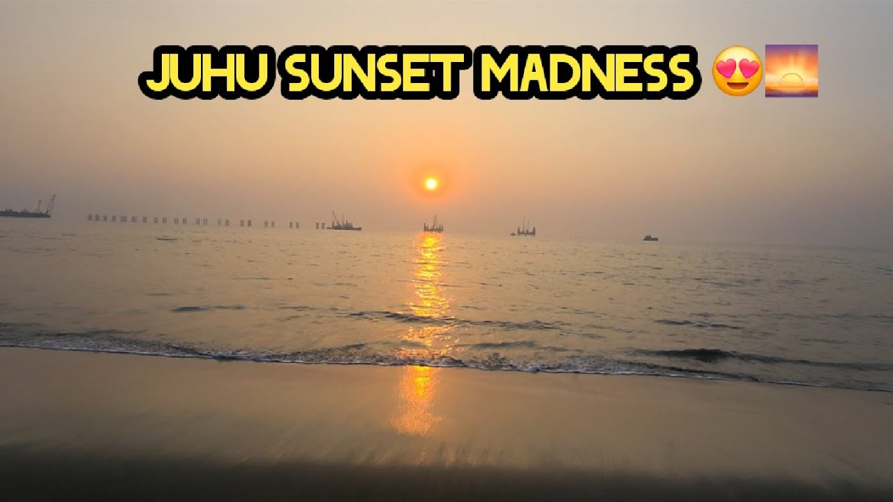 Golden Hour at Juhu 🌅✨ | Beach Day With My Crazy Friends 😂