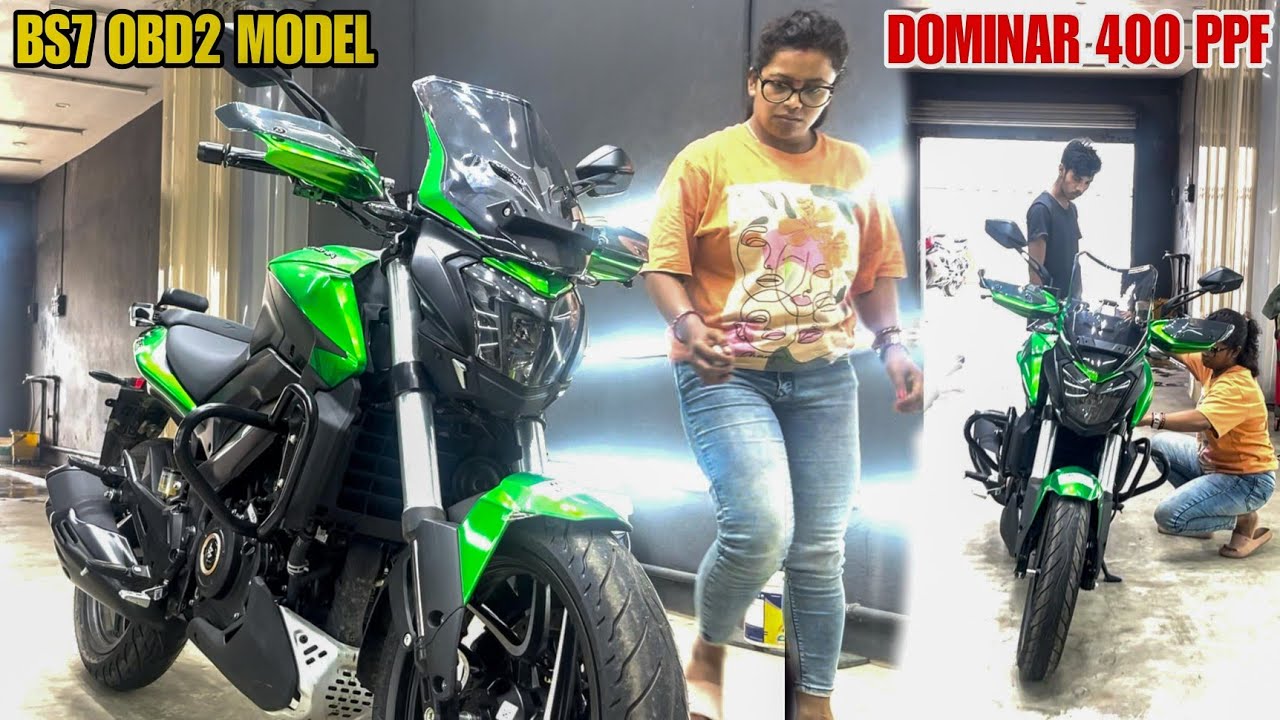 Dominar 400 PPF | PAINT PROTECTION FILM | Dominar 400 Lamination