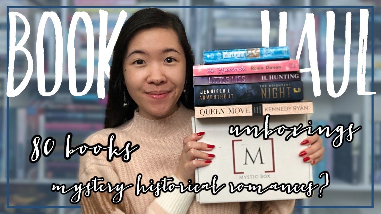 Book Haul: 80 Books, Mystic Box (Penelope Douglas) + Mystery(?) Historical Romances! | October 2020