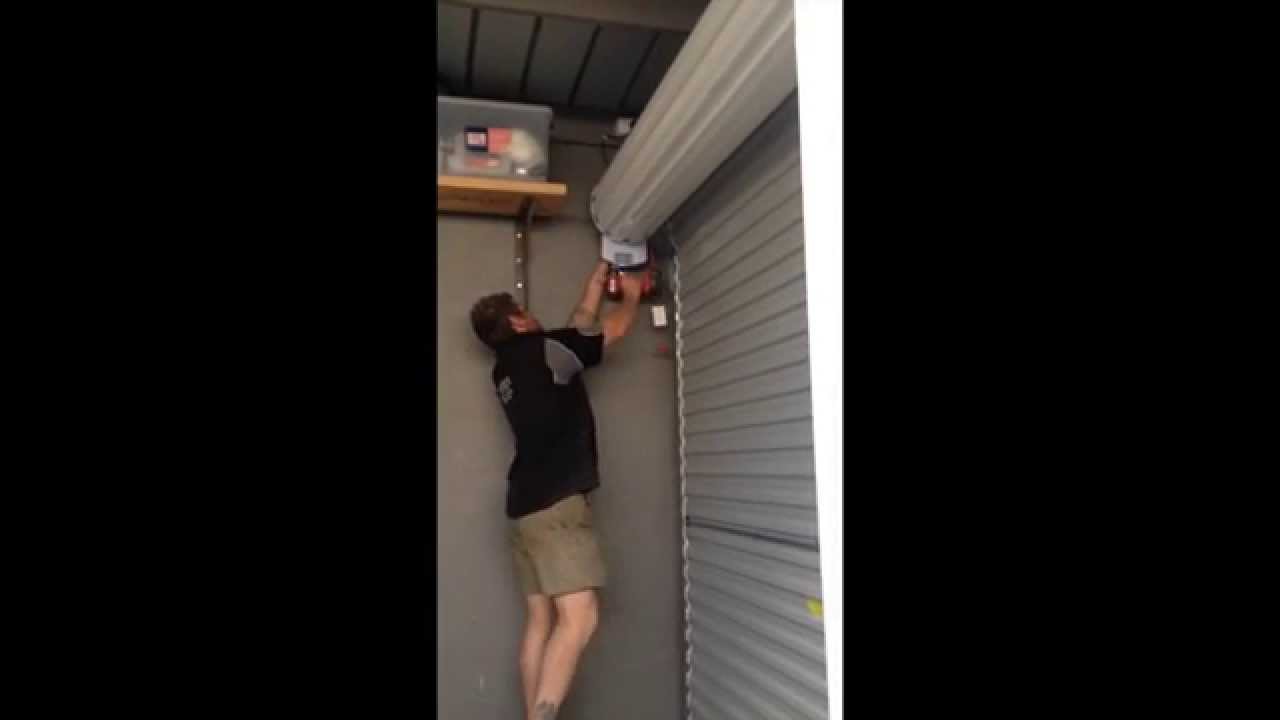 Garage Roller Door Re-tensioning