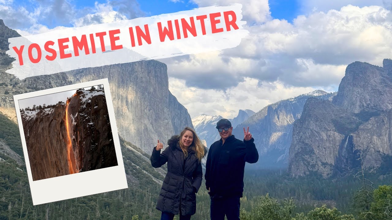 HOW to TRAVEL to YOSEMITE IN WINTER ❄️