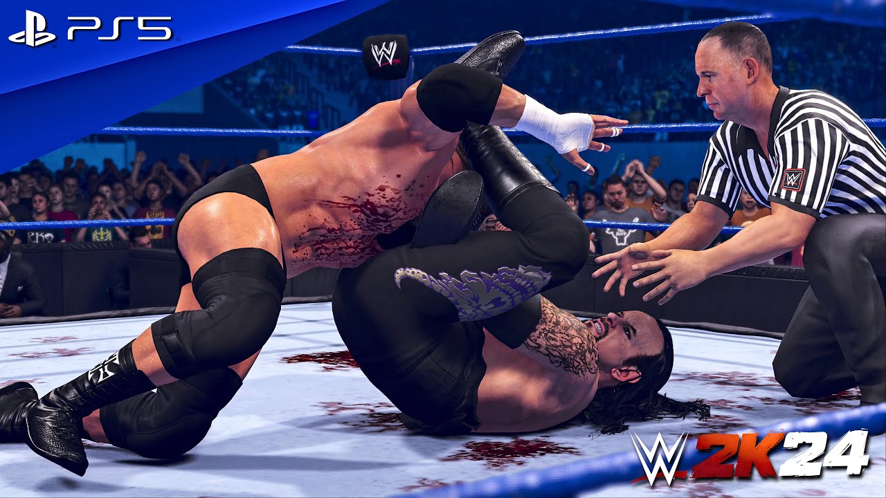 WWE 2K24 — Трипл Эйч против Гробовщика — Матч без правил на WrestleMania | PS5™ [4K60]