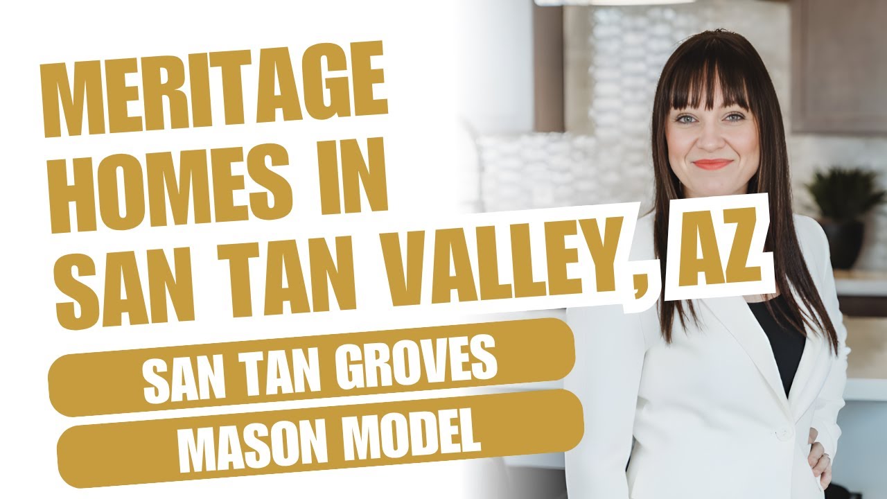 San Tan Groves by Meritage Homes in San Tan Valley, AZ- Mason Model New Build