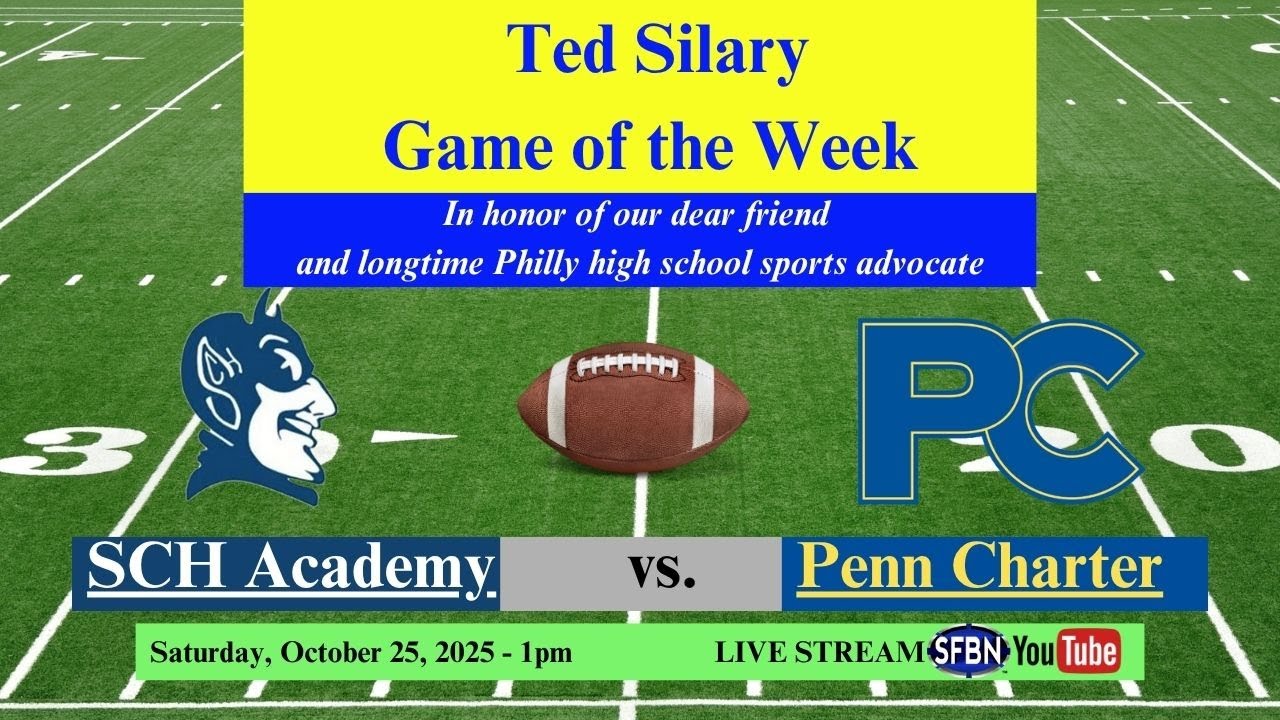 Penn Charter vs. SCH Academy High School Football - 10-25-25
