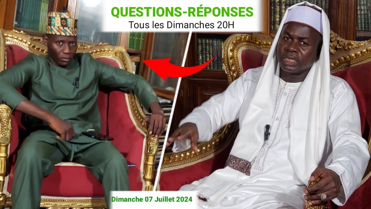 Questions-Réponses avec Oustaz Hady Niass et Cheikh Tidiane Diop_ Dimanche 07 Juillet