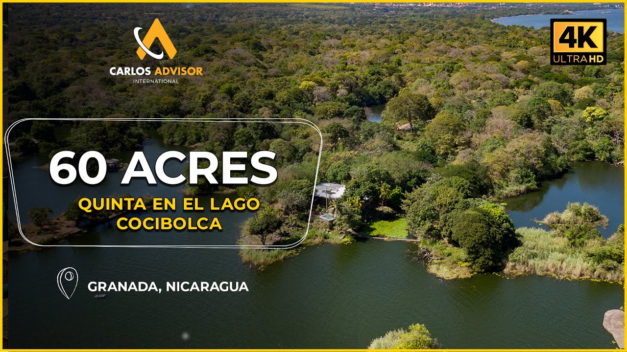 🌟UN PARAISO! Mira esta Quinta en Venta en Las Isletas de Granada Nicaragua - Bienes Raices Nicaragua