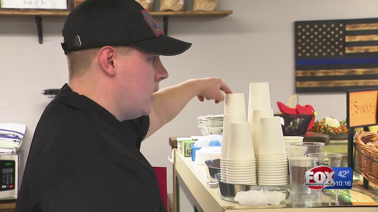 After being denied employment, autistic man opens coffee shop in RI