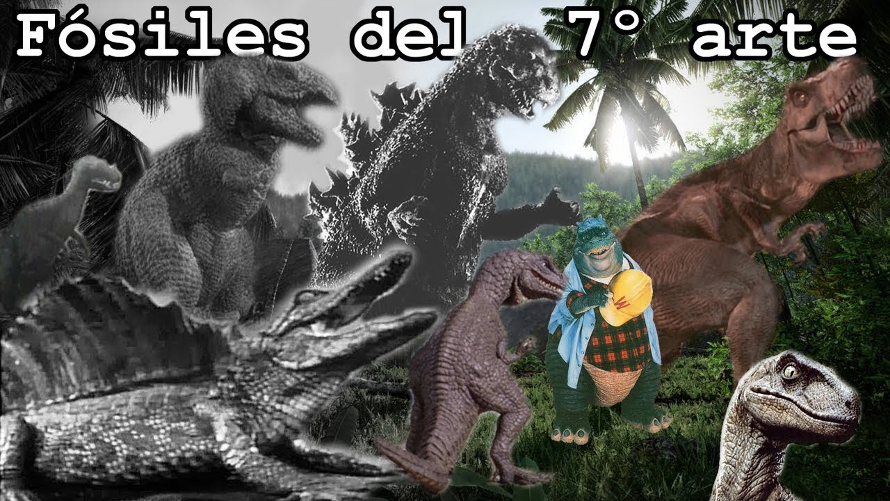 Dinosaurios y efectos especiales, fósiles del séptimo arte