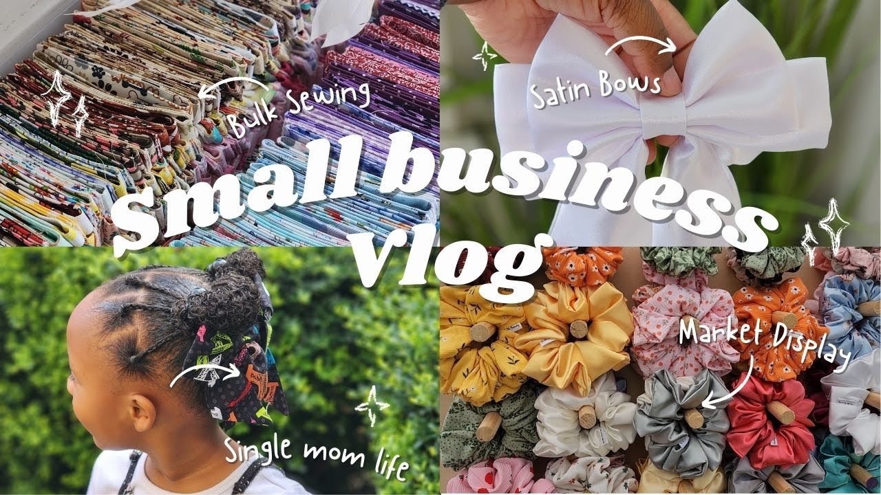 Small biz vlog 🌞 sewing 1000 wristlets🤭 burnout😱 packages 📦  sewing 🪡 Dollar 🌳 Dtf transfers 📃 DITL